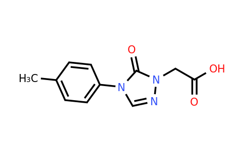 860612-22-2 | 2-(5-Oxo-4-(p-tolyl)-4,5-dihydro-1H-1,2,4-triazol-1-yl)acetic acid