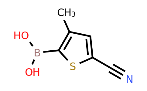 860617-72-7 | (5-Cyano-3-methylthiophen-2-yl)boronic acid