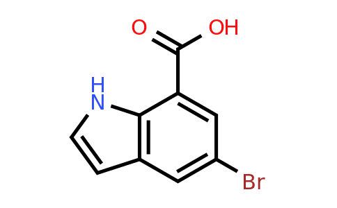 860624-90-4 | 5-Bromo-1H-indole-7-carboxylic acid