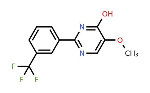 860788-30-3 | 5-Methoxy-2-(3-(trifluoromethyl)phenyl)pyrimidin-4-ol
