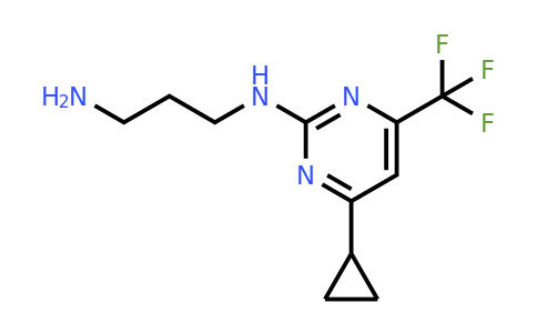 860790-29-0 | N1-(4-cyclopropyl-6-(trifluoromethyl)pyrimidin-2-yl)propane-1,3-diamine
