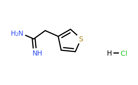 860815-14-1 | 2-(Thiophen-3-yl)ethanimidamide hydrochloride