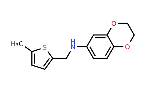 861224-74-0 | n-[(5-methylthiophen-2-yl)methyl]-2,3-dihydro-1,4-benzodioxin-6-amine