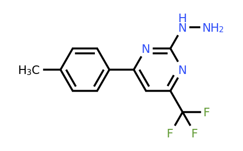 861227-55-6 | 2-Hydrazinyl-4-(p-tolyl)-6-(trifluoromethyl)pyrimidine