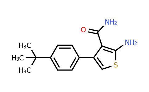 861432-81-7 | 2-Amino-4-(4-(tert-butyl)phenyl)thiophene-3-carboxamide