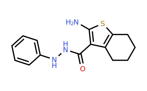 861444-02-2 | 2-Amino-N'-phenyl-4,5,6,7-tetrahydrobenzo[b]thiophene-3-carbohydrazide