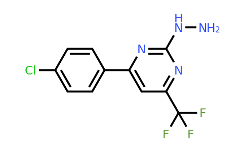 861451-58-3 | 4-(4-Chlorophenyl)-2-hydrazinyl-6-(trifluoromethyl)pyrimidine