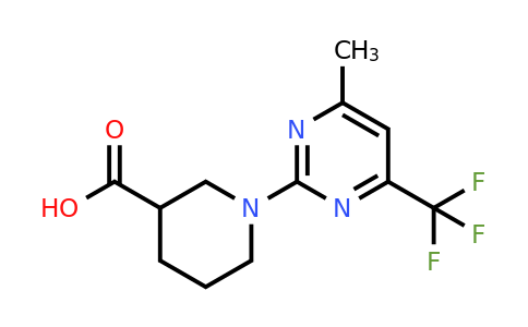 861451-76-5 | 1-[4-methyl-6-(trifluoromethyl)pyrimidin-2-yl]piperidine-3-carboxylic acid