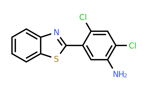 5-(Benzo[d]thiazol-2-yl)-2,4-dichloroaniline