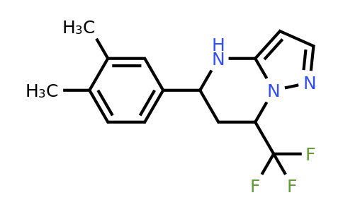 861508-73-8 | 5-(3,4-Dimethylphenyl)-7-(trifluoromethyl)-4,5,6,7-tetrahydropyrazolo[1,5-a]pyrimidine