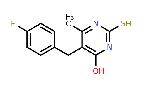 862104-74-3 | 5-(4-Fluorobenzyl)-2-mercapto-6-methylpyrimidin-4-ol
