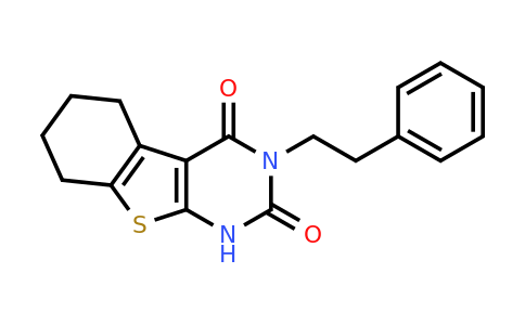 862316-69-6 | 3-Phenethyl-5,6,7,8-tetrahydrobenzo[4,5]thieno[2,3-d]pyrimidine-2,4(1H,3H)-dione