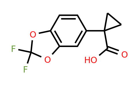 862574-88-7 | 1-(2,2-Difluoro-benzo[1,3]dioxol-5-yl)-cyclopropanecarboxylic acid