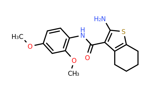 862677-82-5 | 2-Amino-N-(2,4-dimethoxyphenyl)-4,5,6,7-tetrahydrobenzo[b]thiophene-3-carboxamide
