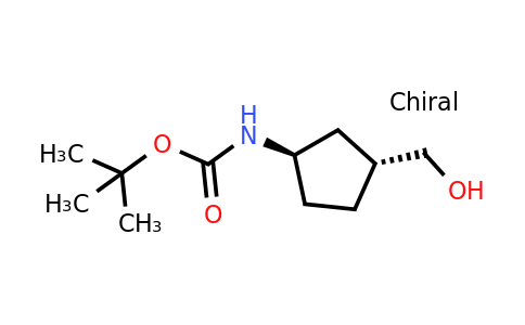 862700-39-8 | rel-tert-Butyl ((1R,3R)-3-(hydroxymethyl)cyclopentyl)carbamate