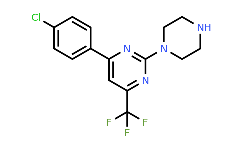 862781-29-1 | 4-(4-Chlorophenyl)-2-(piperazin-1-yl)-6-(trifluoromethyl)pyrimidine