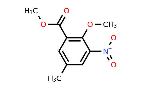 863226-26-0 | Methyl 2-methoxy-5-methyl-3-nitrobenzoate