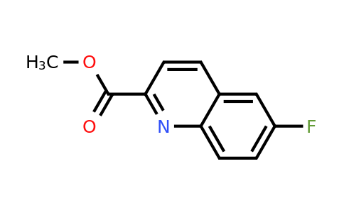 86324-52-9 | Methyl 6-fluoroquinoline-2-carboxylate
