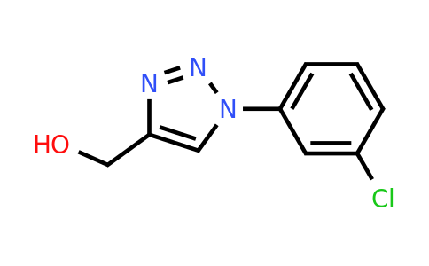 (1-(3-Chlorophenyl)-1H-1,2,3-triazol-4-yl)methanol