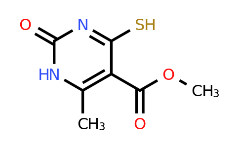 863669-54-9 | Methyl 6-methyl-2-oxo-4-sulfanyl-1,2-dihydropyrimidine-5-carboxylate
