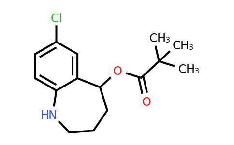 863762-10-1 | 7-Chloro-2,3,4,5-tetrahydro-1H-benzo[b]azepin-5-yl pivalate