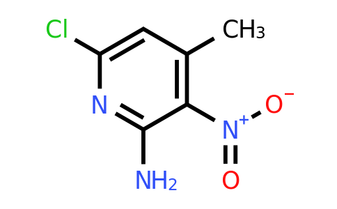 863878-22-2 | 6-Chloro-4-methyl-3-nitropyridin-2-amine