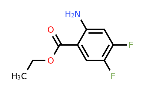 864293-36-7 | Ethyl 2-amino-4,5-difluorobenzoate