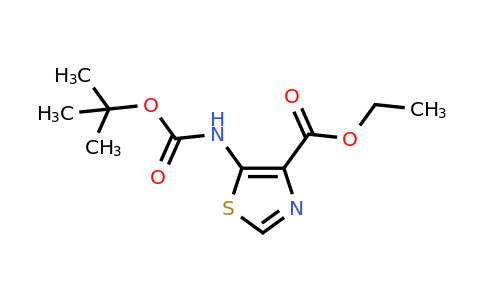 864436-92-0 | Ethyl 5-(tert-butoxycarbonylamino)thiazole-4-carboxylate