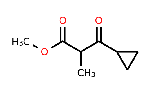 Methyl 3-cyclopropyl-2-methyl-3-oxopropanoate