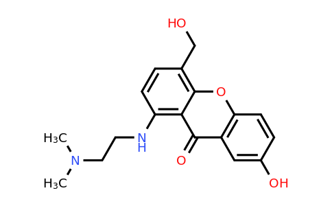 86455-98-3 | 1-((2-(Dimethylamino)ethyl)amino)-7-hydroxy-4-(hydroxymethyl)-9H-xanthen-9-one