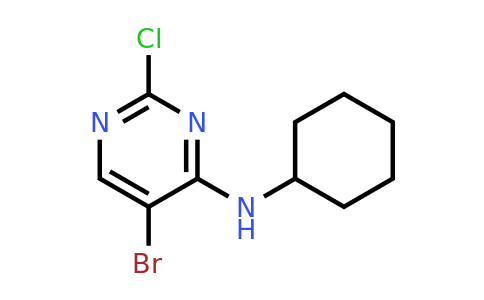 5-Bomo-2-chloro-N-cyclohexylpyrimidin-4-amine