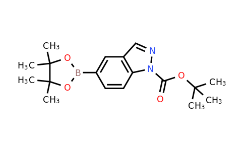 864771-44-8 | tert-Butyl 5-(tetramethyl-1,3,2-dioxaborolan-2-yl)-1H-indazole-1-carboxylate