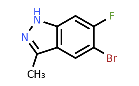 864773-66-0 | 5-Bromo-6-fluoro-3-methyl-1H-indazole