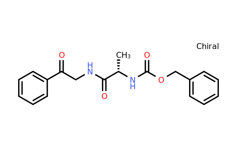 864825-19-4 | Phenylmethyl N-[(1S)-1-methyl-2-oxo-2-[(2-oxo-2-phenylethyl)amino]ethyl]carbamate