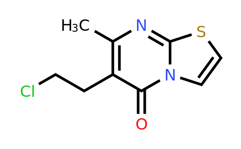 86488-00-8 | 6-(2-Chloroethyl)-7-methyl-5H-thiazolo[3,2-a]pyrimidin-5-one