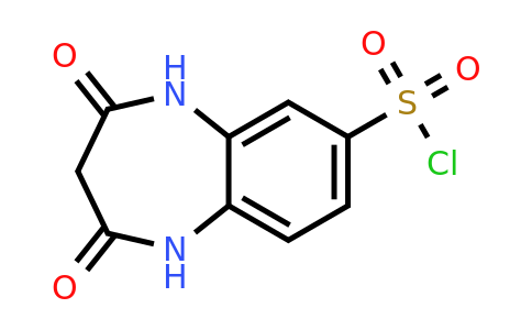 865373-66-6 | 2,4-Dioxo-2,3,4,5-tetrahydro-1h-1,5-benzodiazepine-7-sulfonyl chloride