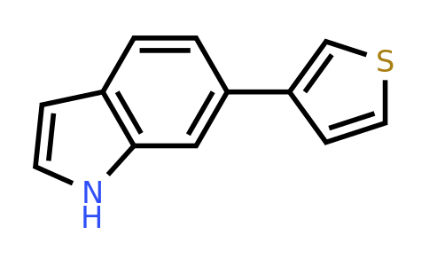 865376-76-7 | 6-(Thiophen-3-yl)-1h-indole