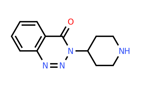 86589-72-2 | 3-(Piperidin-4-yl)benzo[d][1,2,3]triazin-4(3H)-one