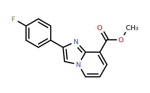 866041-17-0 | Methyl 2-(4-fluorophenyl)imidazo[1,2-a]pyridine-8-carboxylate
