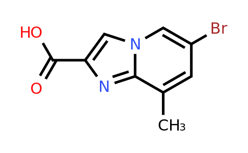 866135-83-3 | 6-Bromo-8-methylimidazo[1,2-a]pyridine-2-carboxylic acid