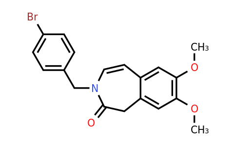 866135-93-5 | 3-(4-Bromobenzyl)-7,8-dimethoxy-1,3-dihydro-2H-benzo[d]azepin-2-one