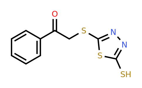 866144-11-8 | 1-Phenyl-2-[(5-sulfanyl-1,3,4-thiadiazol-2-yl)sulfanyl]ethan-1-one