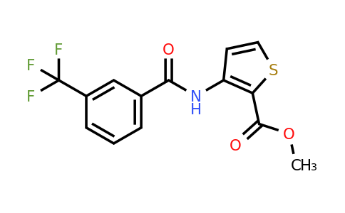 866150-53-0 | Methyl 3-(3-(trifluoromethyl)benzamido)thiophene-2-carboxylate