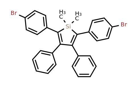866769-99-5 | 2,5-Bis(4-bromophenyl)-1,1-dimethyl-3,4-diphenyl-1H-silole