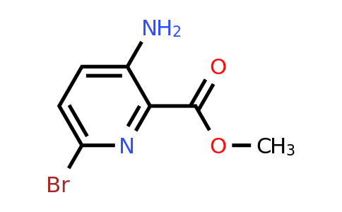 866775-09-9 | Methyl 3-amino-6-bromopicolinate
