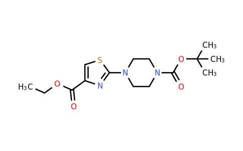867065-53-0 | Ethyl 2-(4-(tert-butoxycarbonyl)piperazin-1-yl)thiazole-4-carboxylate