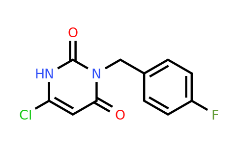 868143-04-8 | 6-Chloro-3-[(4-fluorophenyl)methyl]-1,2,3,4-tetrahydropyrimidine-2,4-dione