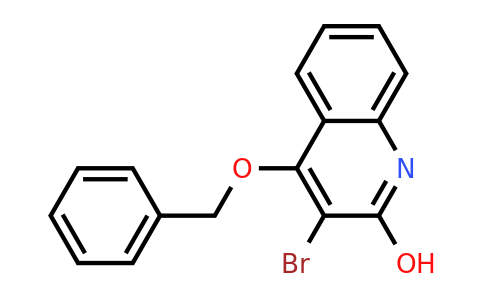 868145-21-5 | 4-(Benzyloxy)-3-bromoquinolin-2-ol