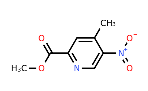 868551-30-8 | Methyl 4-methyl-5-nitropyridine-2-carboxylate