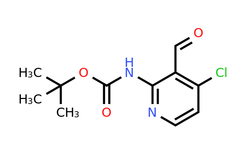 868736-42-9 | tert-Butyl N-(4-chloro-3-formylpyridin-2-yl)carbamate